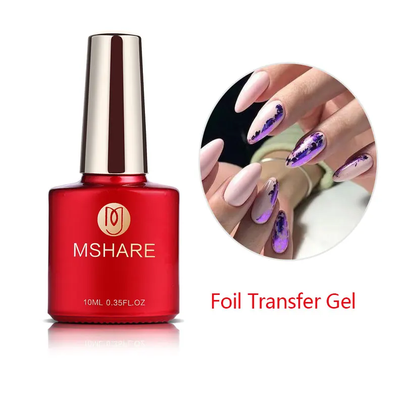 RS Nail Foil Glue Gel Nail Transfer Glues Foil Gel Transfer for