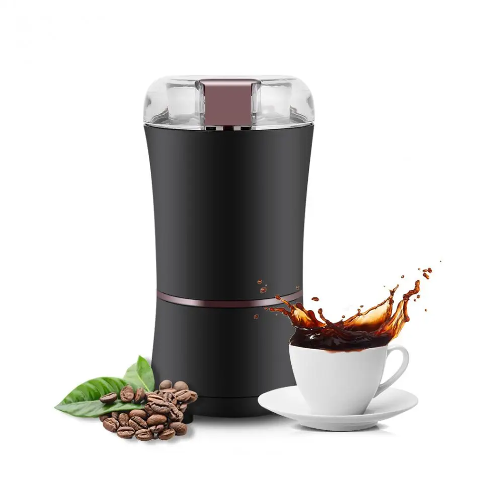 מטחנת קפה חשמלית, מנוע עוצמתי ולהבים חדים היכולים לקצוץ פולי קפה, אגוזים ועשבים תוך שניות בודדות, קלה להפעלה ולשימוש, להנאה מקסימלית מהקפה שלכם preview-7