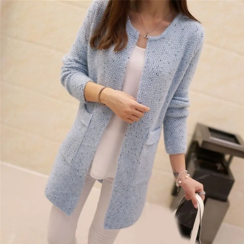קנו סריגים | Elegant Solid Cardigan 