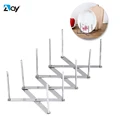 Flexible Pot Lid Organizer Dish Rack Houseware Plate Steel While Cooking Kitchen Cabinet Pantry Pan Organizer Holder Accessories preview-1