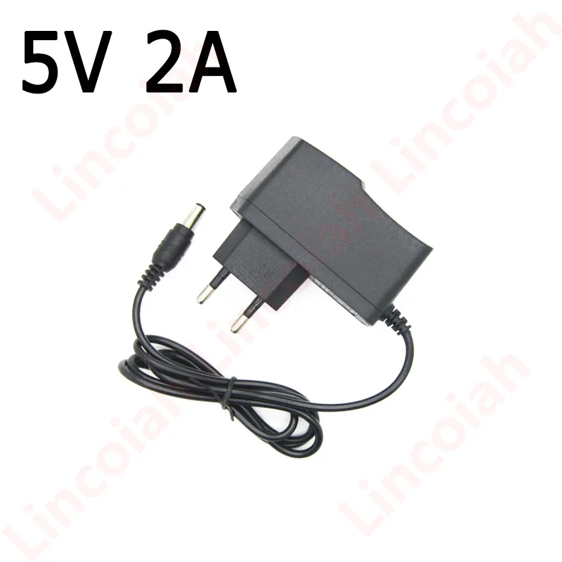 TV BOX Power Supply 5V 2A Charger UK EU AU US Plug Converter AC-DC Adapter For Android For X96 mini/T95/h96/MXQ/HK1/x88/mx10/TX6-animated-img