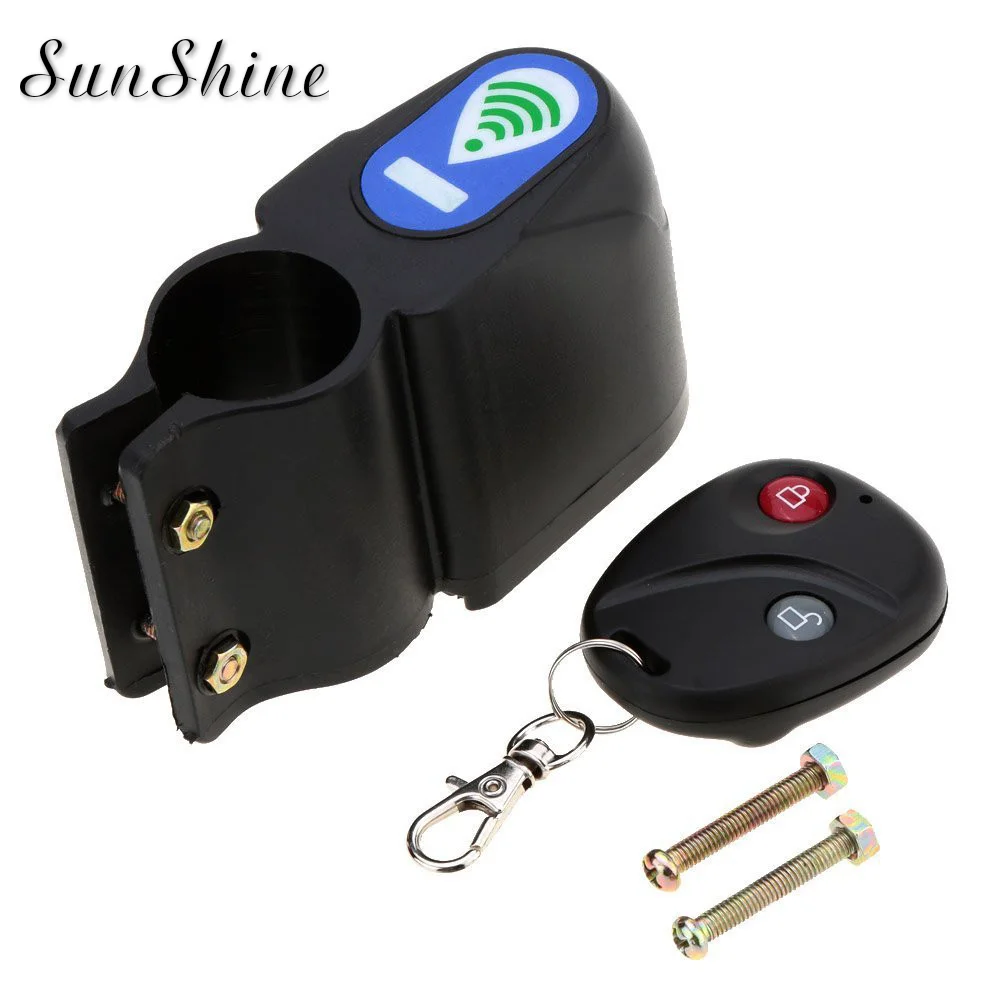 Lock Bicicleta Wireless Vibration Alarm 