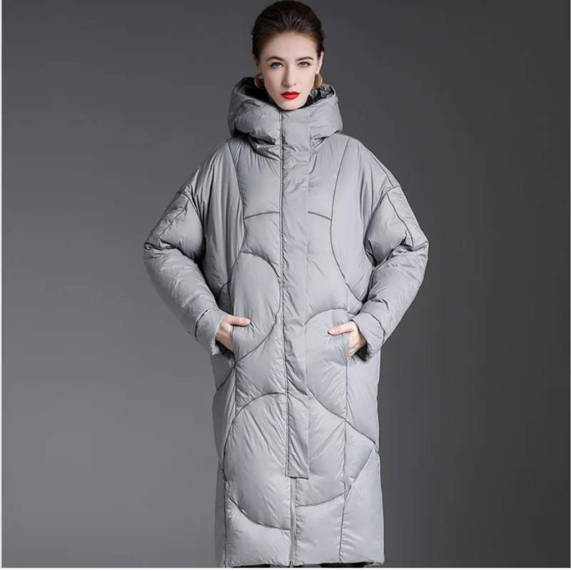 down womens long coat