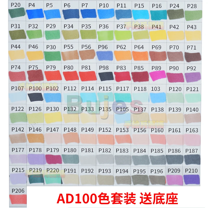 Arrtx OROS 66 Pastel Colors Marker Set Alcohol-based Fresh Colors Stable  and Durable Ink Permanent for Anime Illustration Design