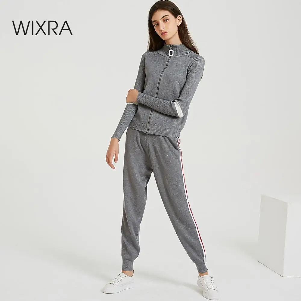 Wixra Women Shiny sweater suit 