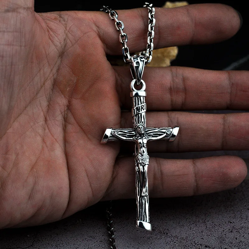 sterling silver crucifix