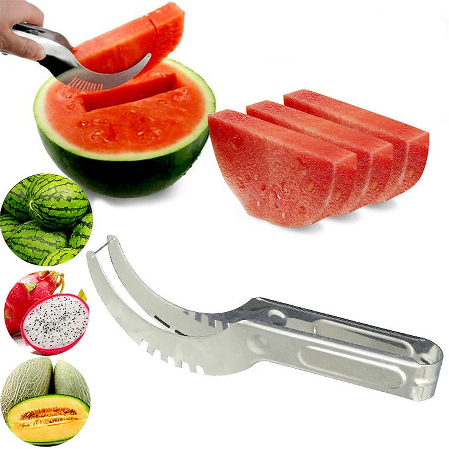 New Useful Cutter Stainless Knives Melon Watermelon Sampler Tableware Fruit Vegetable Tools Kitchen Gadgets kitchen accessories