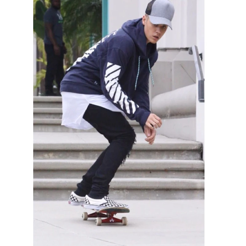 justin bieber grey trucker hat