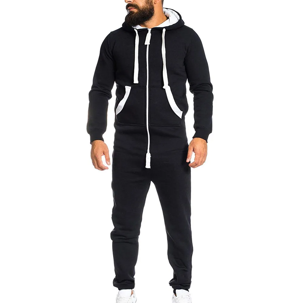 hoodie jumpsuit for men