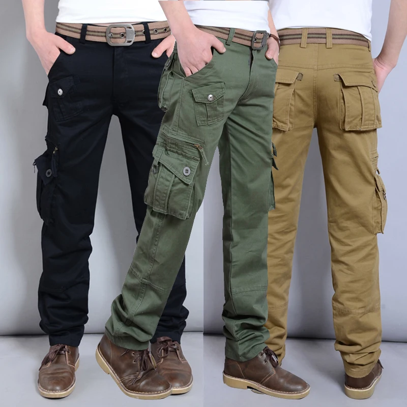 straight leg utility pants