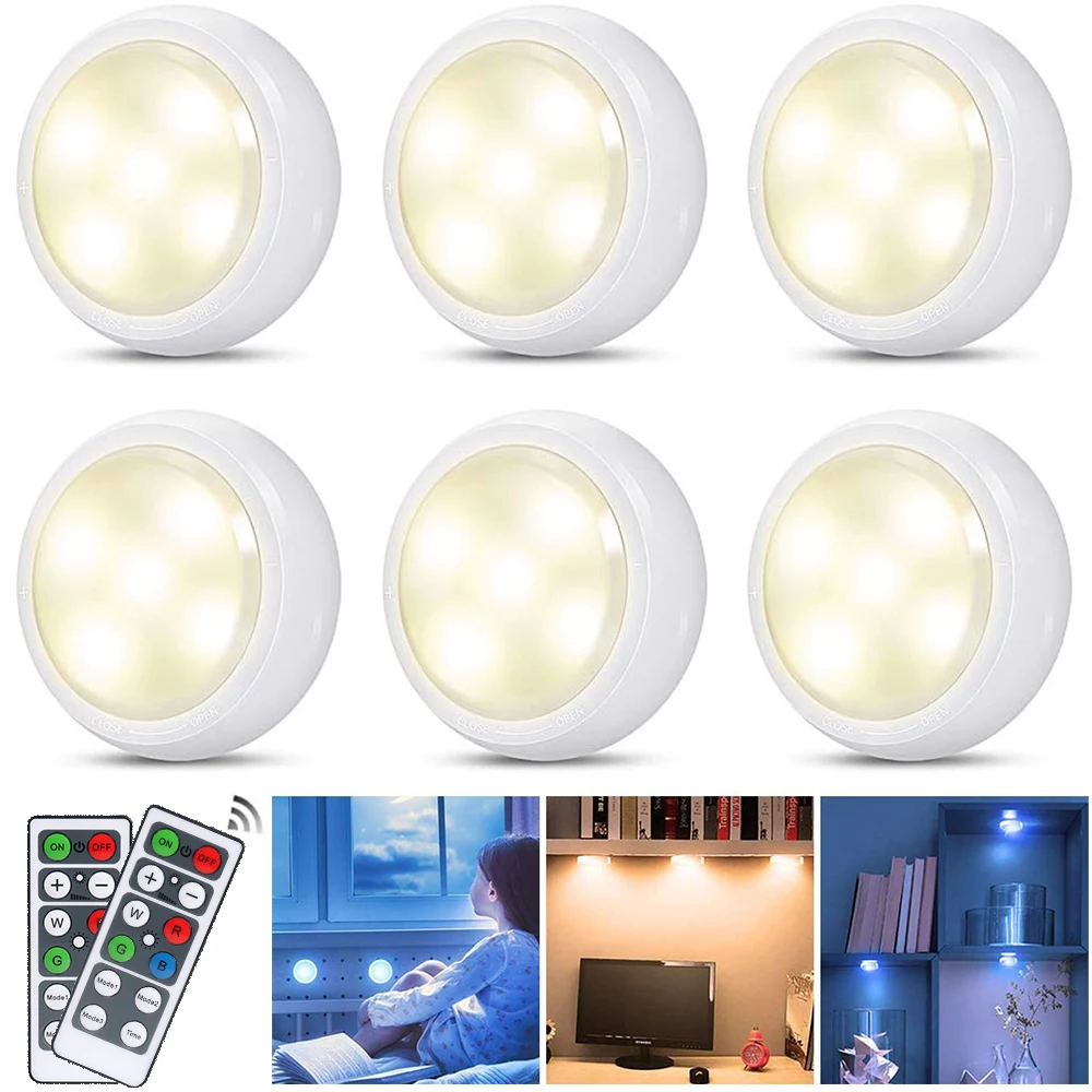 led puck lights with dimmer