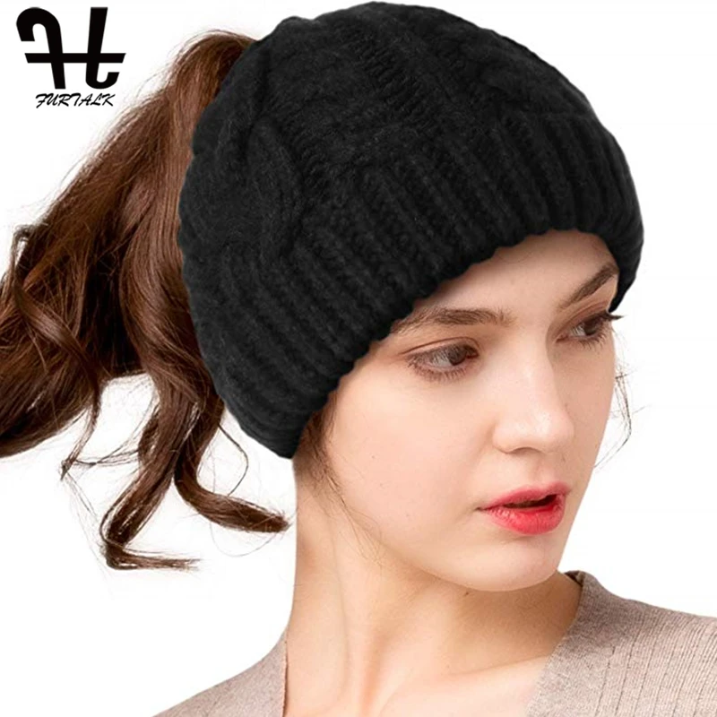 ponytail beanie hat