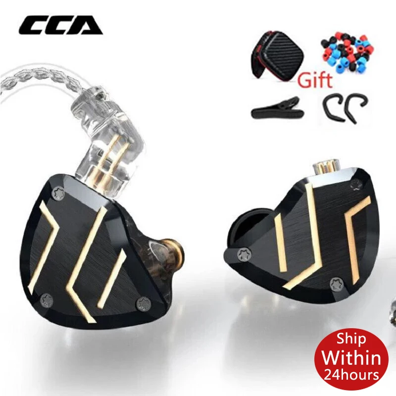 CCA C10 pro Metal Earphones Wired 