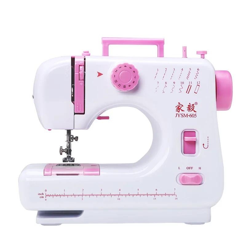 Mini Portable Handheld Sewing Machines Stitch Sew Needlework