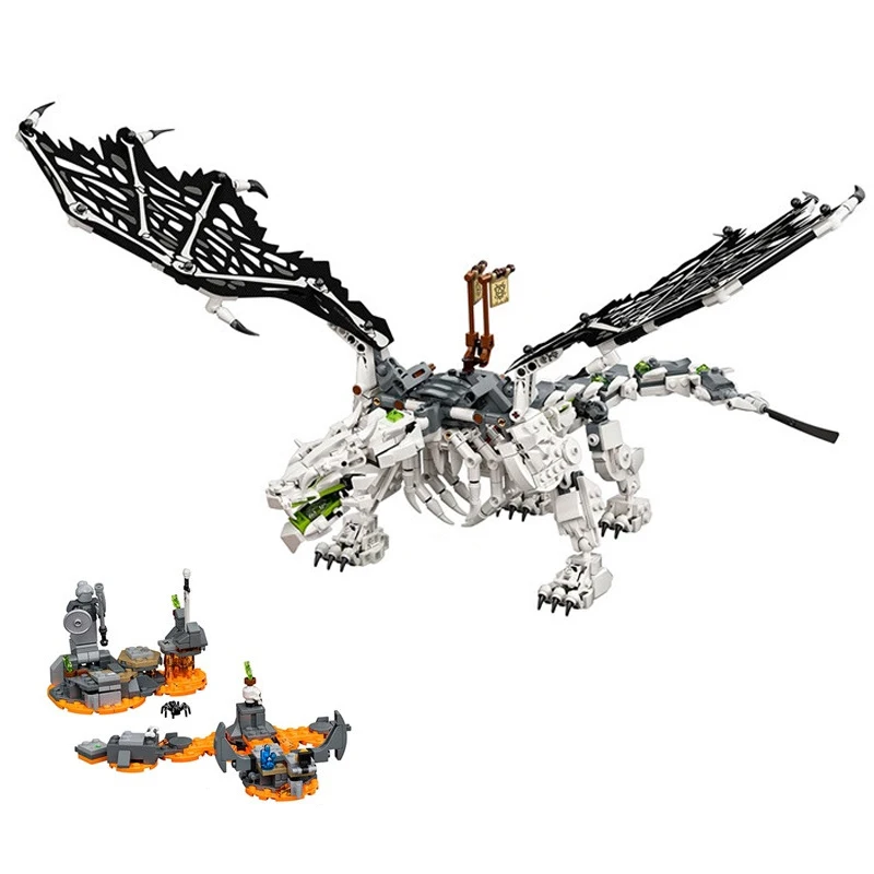 lego ninjago skeleton dragon