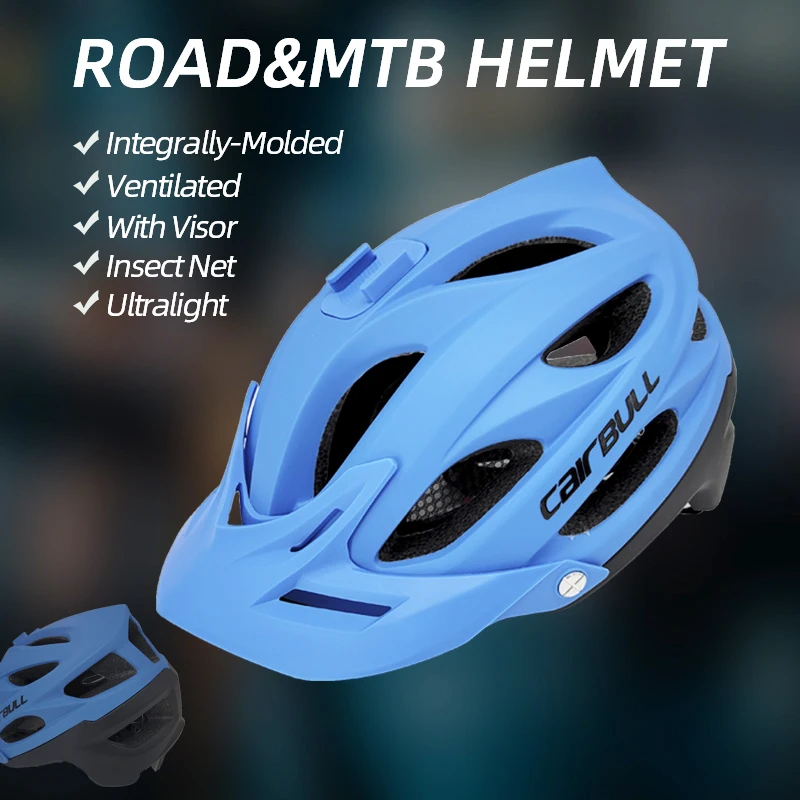 cycling helmet blue