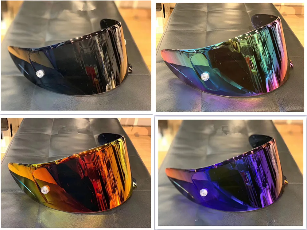 shoei rainbow visor