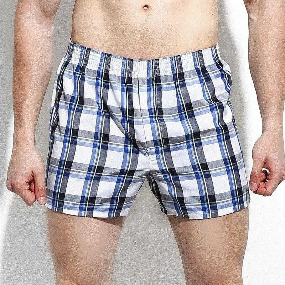 Men's Panties 4pcs/Lot Male Underpants Man Pack Shorts Boxers Underwear  Fashion Sexy Mens Boxer Ultrathin Large Size L-4XL