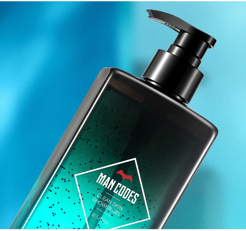 man codes shower gel