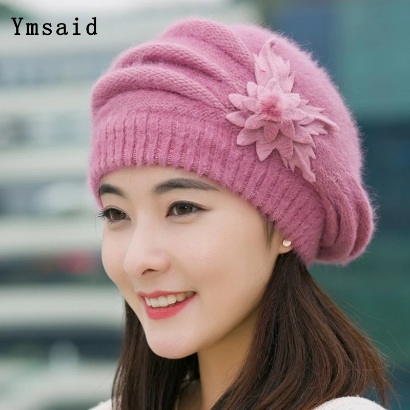 Wool Beanies Women's Winter Hats 