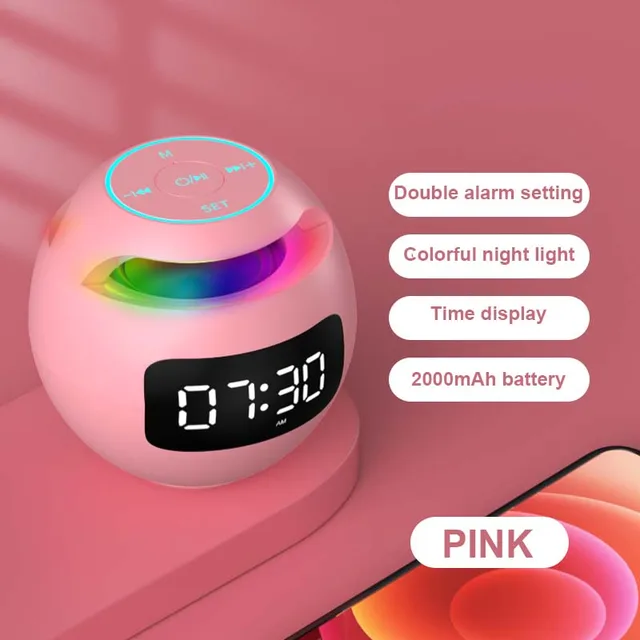 bluetooth music alarm clock