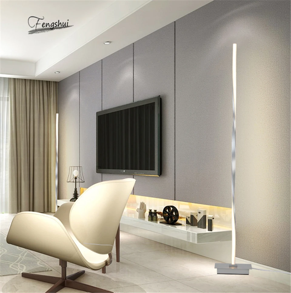 modern led floor lamp