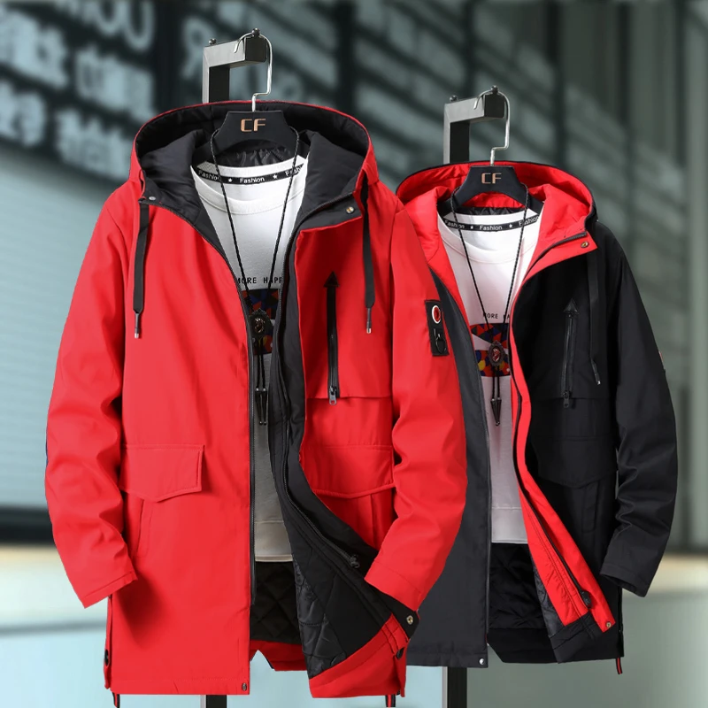 windproof winter jacket