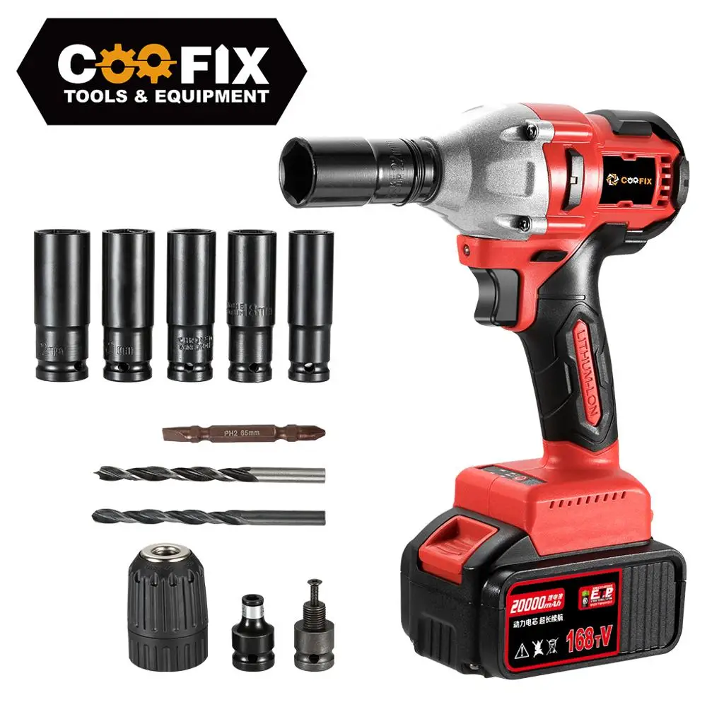 COOFIX 21V Brushless Cordless Impact 