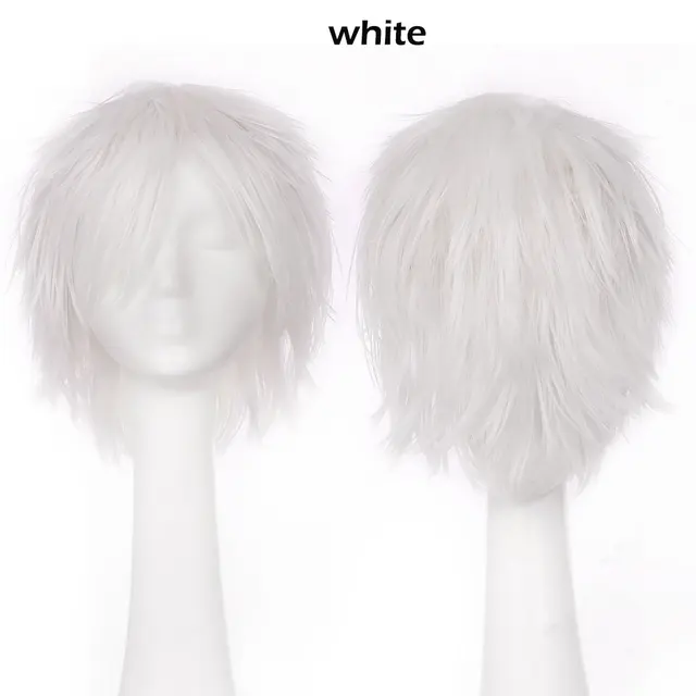 white hair wig