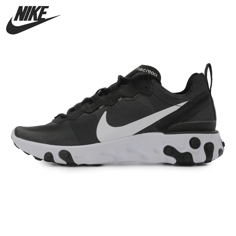 nike react women's black and white