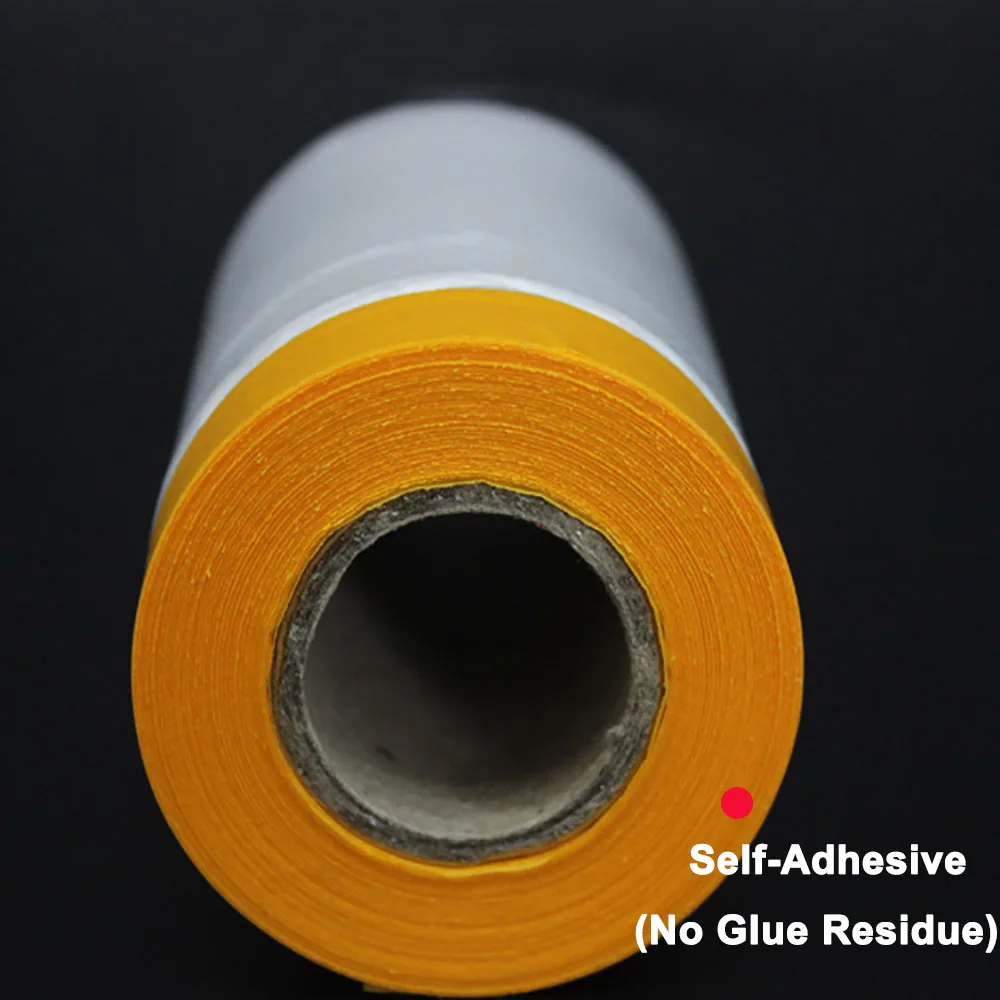 20M Plastic Masking Film Transparent Painting Drop Film Car Paint