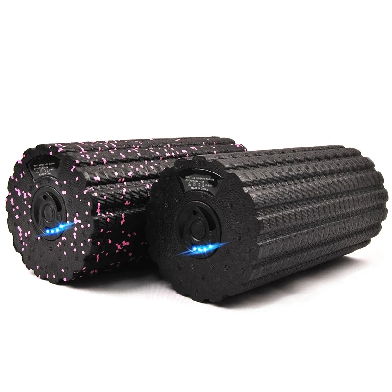 Купить Фитнес и бодибилдинг Electric Vibration Massage Foam Roller Yoga Column Rechargeable 1242