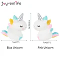 Rainbow Unicorn Cake Topper Cloud Cake Flags Birthday Kids Favors Cake Decoration Cupcake Topper for Wedding Dessert Table Decor preview-5