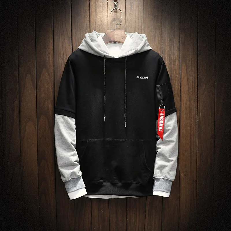 Long Sleeve Pullover contrast 