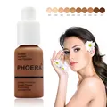 Phoera Foundation Whitening Matte Concealer Brighten Waterproof Oil-control Dark Circles Makeup Base Full Coverage Cosmetic preview-4