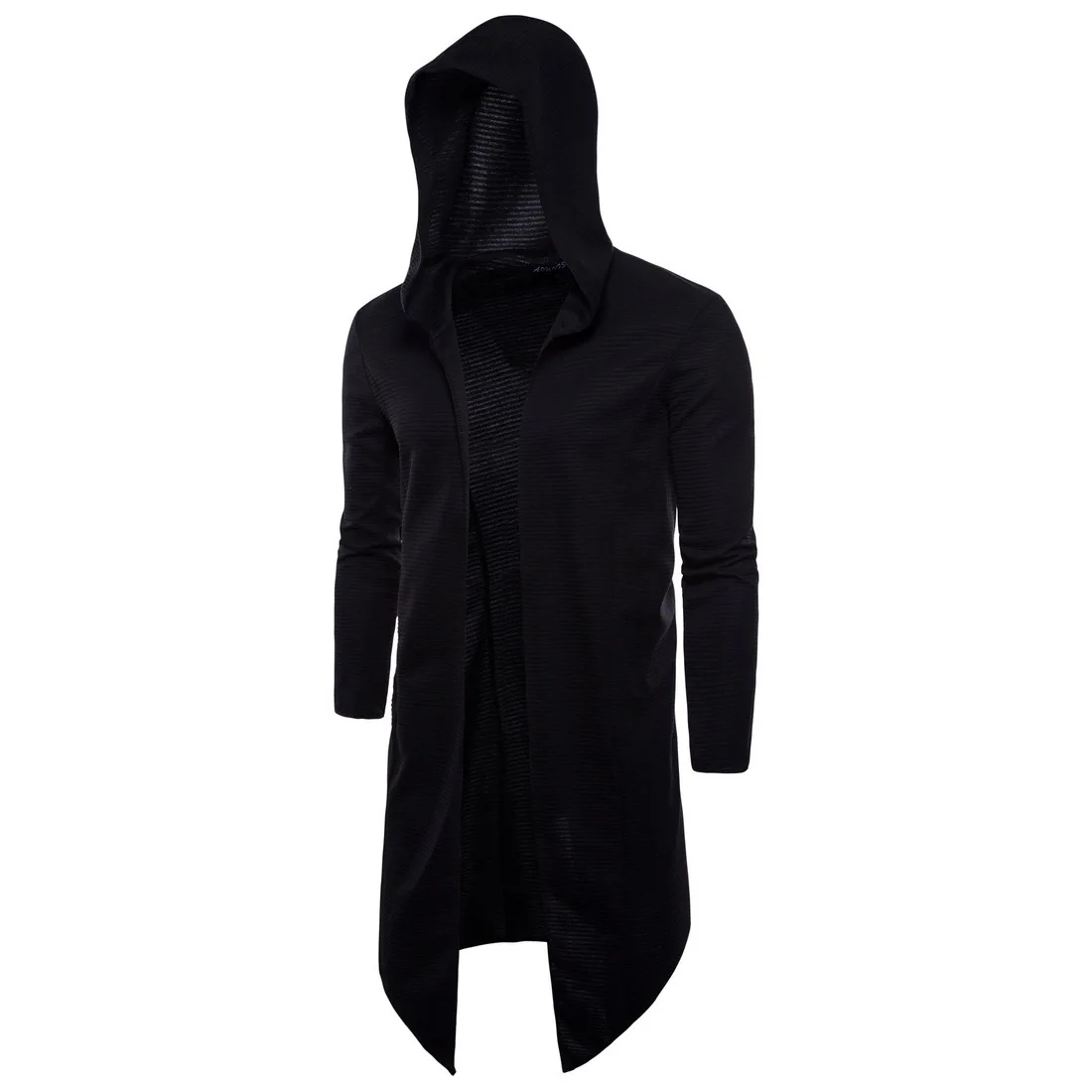 trench coat men hoodie