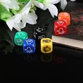 6 pcs New Funny Drinking Dice Rock Paper Scissors Finger-guessing Game Gambling 6-Side 20mm Toys preview-2