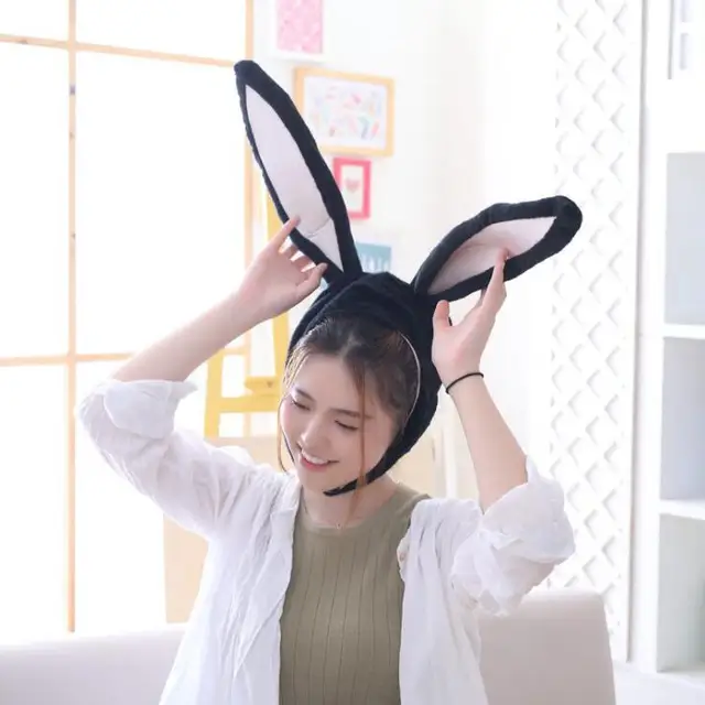 Girls Cute Bunny Hat Rabbit Ear Earflap 