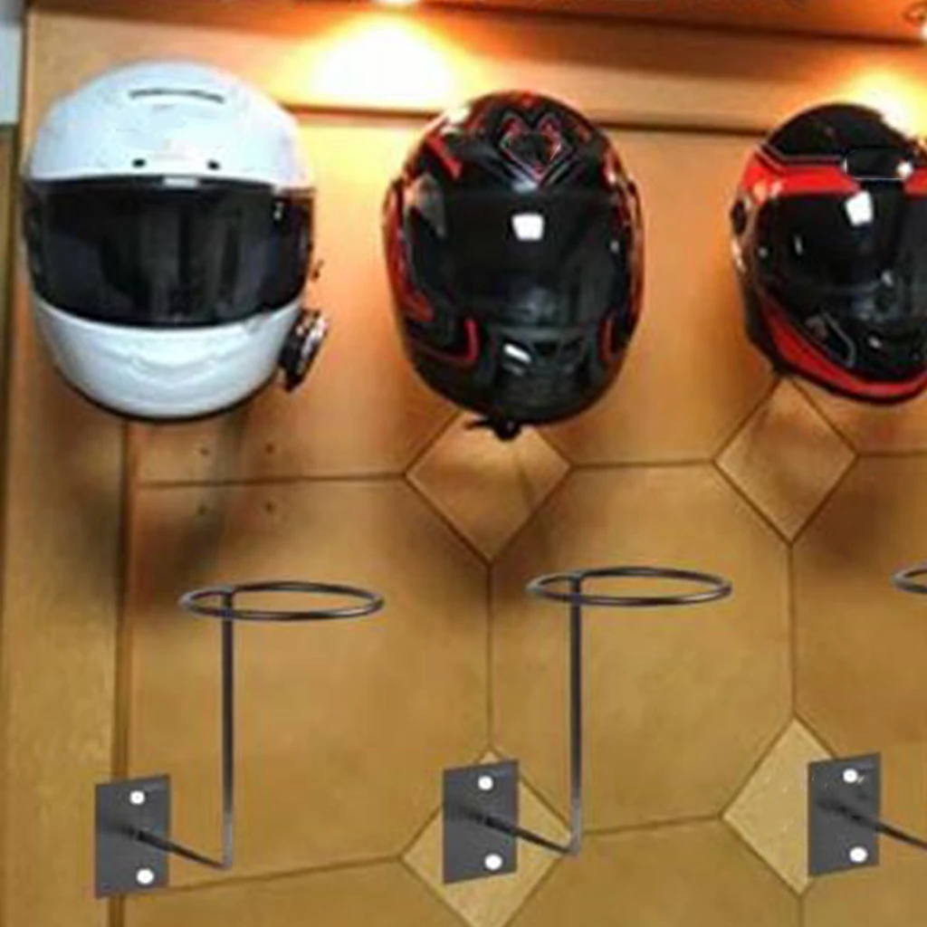 wall helmet rack