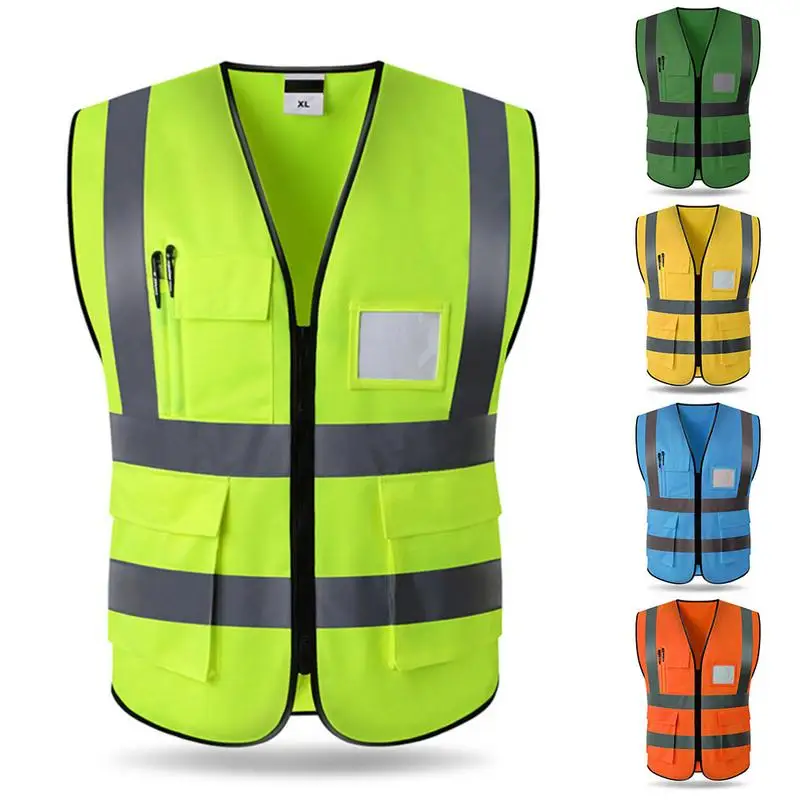 Hi-Vis Safety Vest Reflective Jacket 