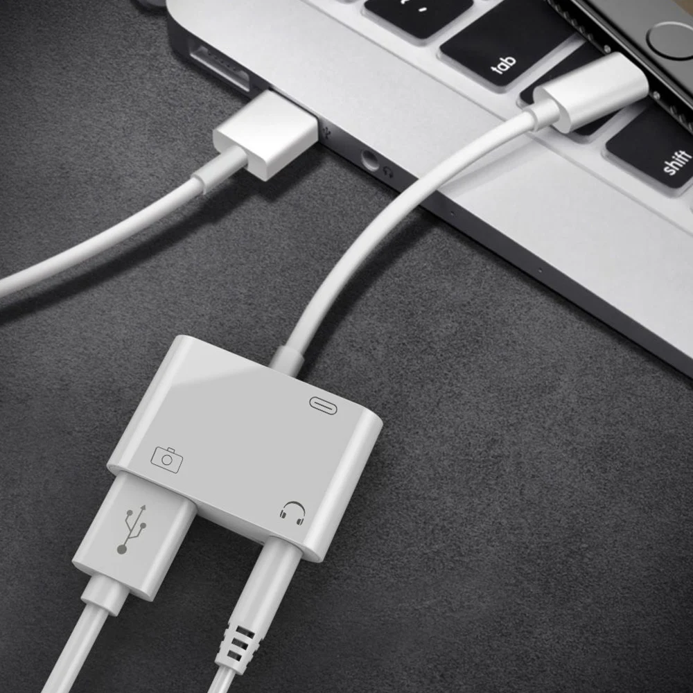 Dual Headphone Jack Splitter 