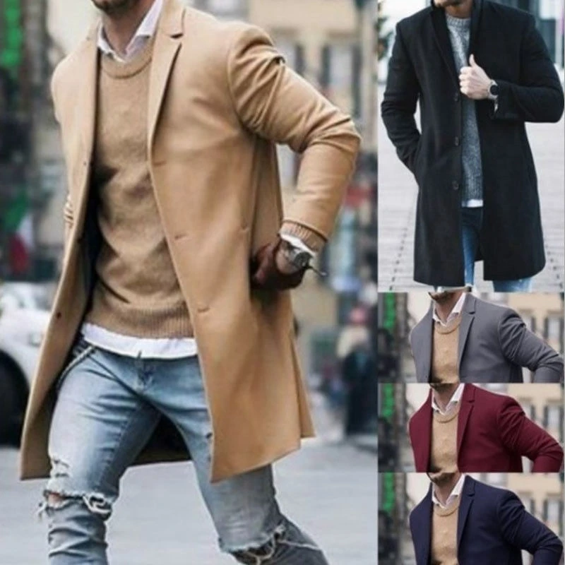 trench coat suit men