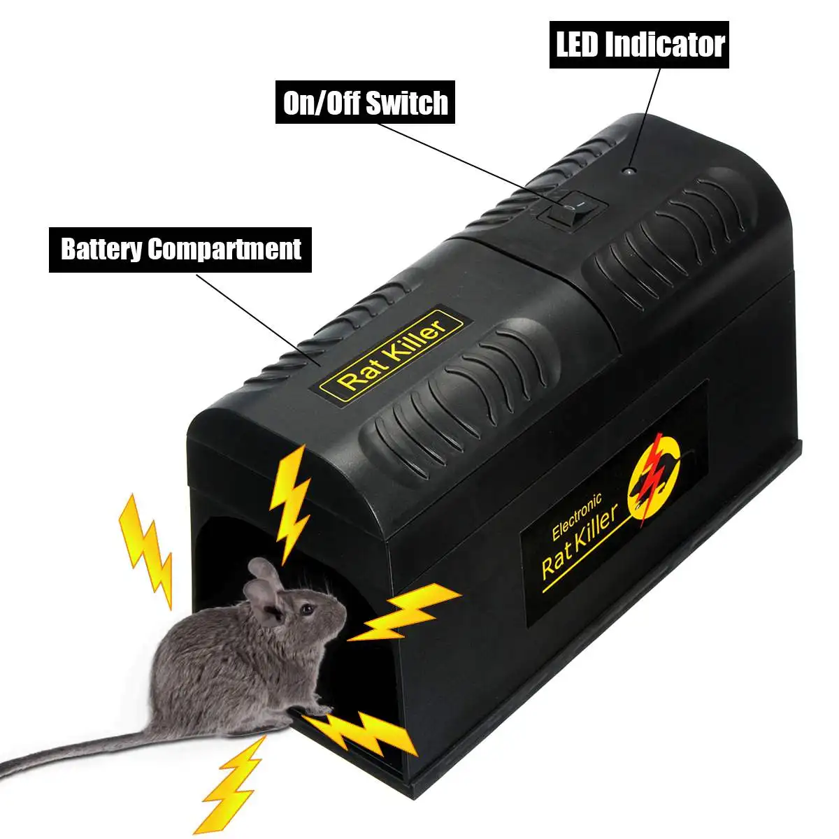 electric rodent trap