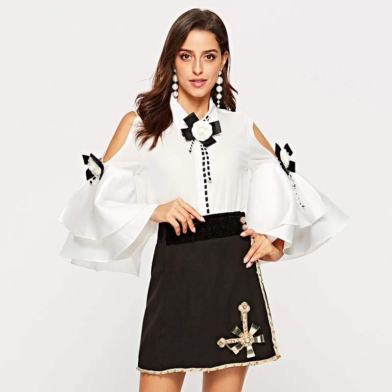 formal off shoulder top