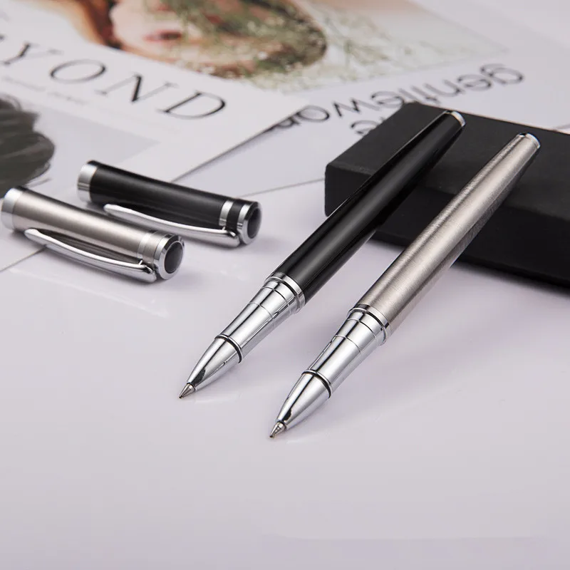 0.5mm Luxury Full Metal Ballpoint Pen Business Black Ink Signing Pen Writing Gifts Office School Stationery Supplies 03659-animated-img