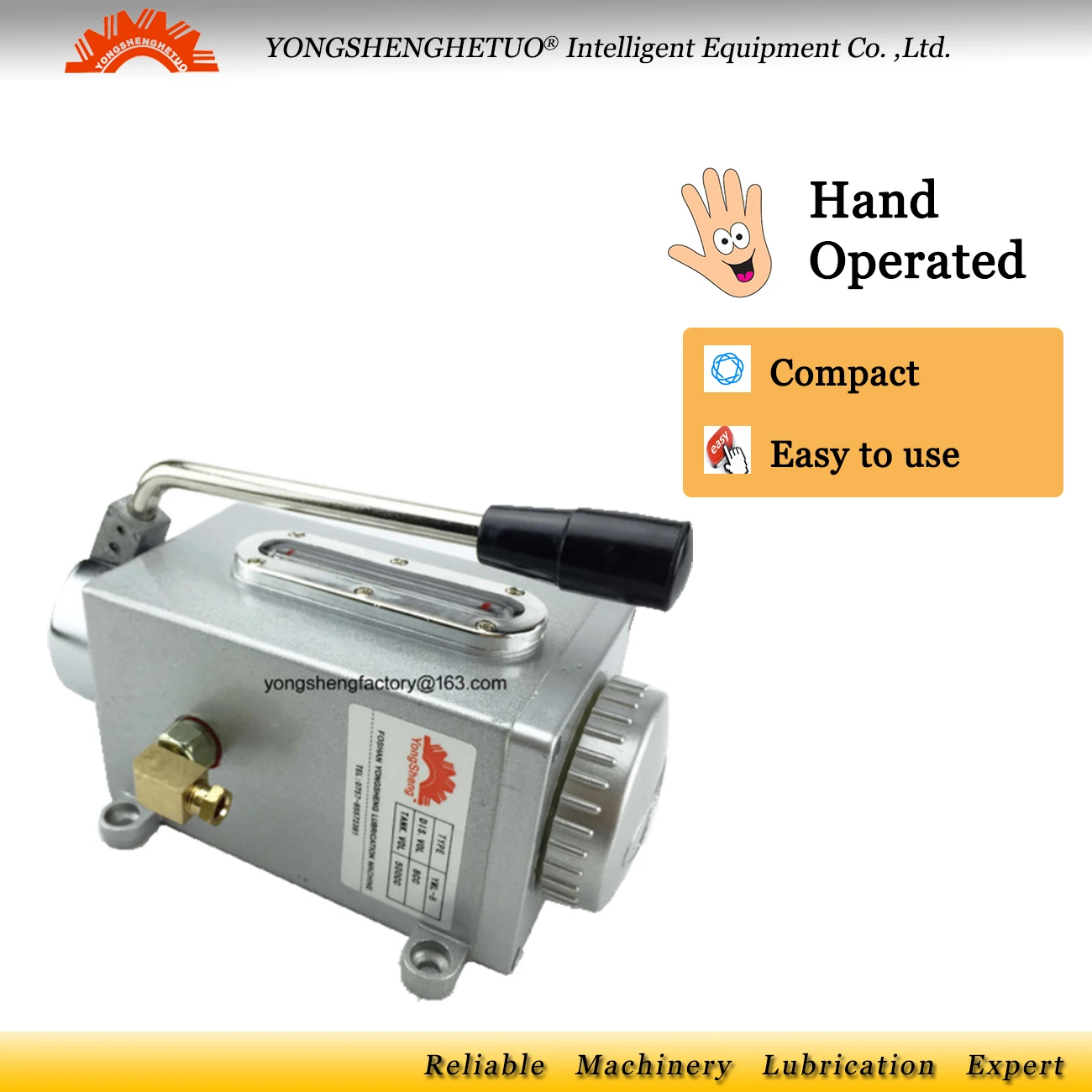 Manual Lubrication Oil Pump hand 