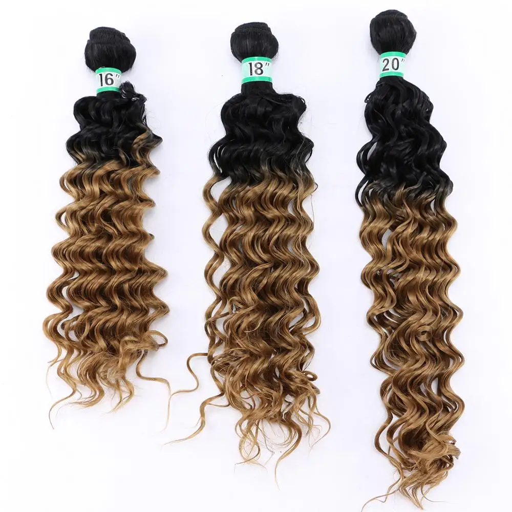 18 inch deep wave hair