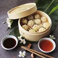One Cage or Lid Cooking Bamboo Steamer for Fish Rice Vegetable Snack Basket Set Cooking Tools Dumpling Steamer 5pcs Steamer mats preview-4
