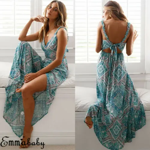 קנו שמלות | Women Sexy Maxi Summer 