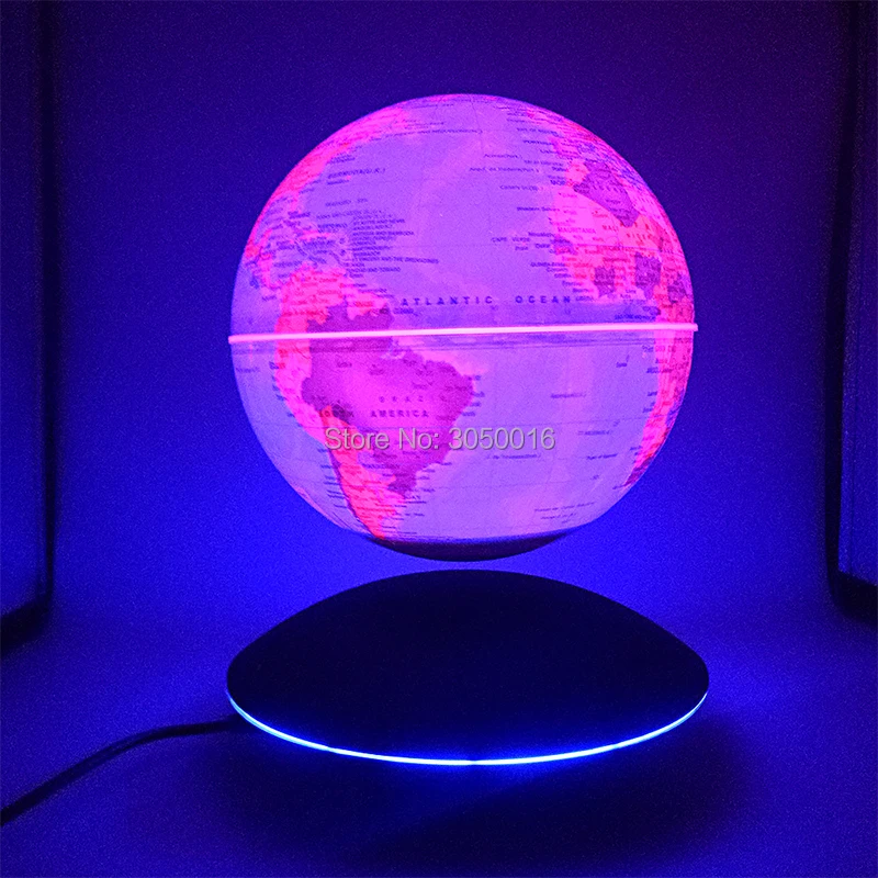 world globe night lamp